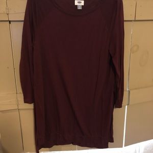 Old Navy 3/4 sleeve split tunic